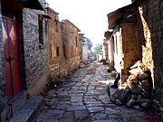 The deserted lanes in Jianshui