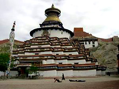 The Kumbum,also"Palkhor Chode Monastery  " in Gyantse, Tibet