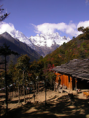 Meili Snow Mt. View in Yubeng