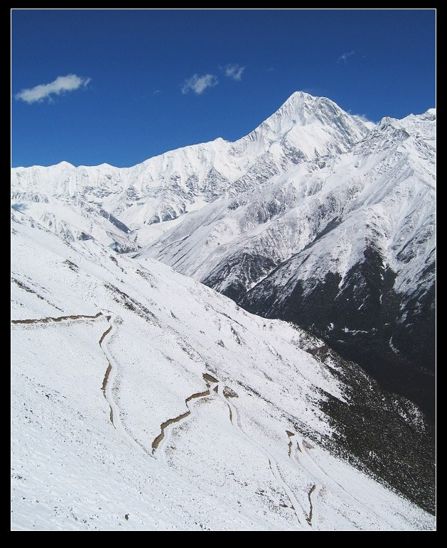 West face of Minya Konka