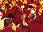 Monks of Tagong Monastery